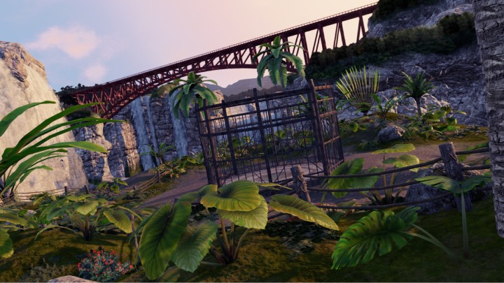 「Virtua Fighter esports」には様々なステージが用意されている