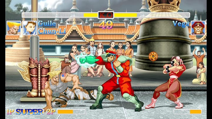 ULTRA STREET FIGHTER II The Final Challengers プレイ画像