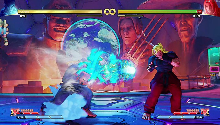 波動拳を出すのが気持ちいいのは、レバーとリュウの動きがシンクロしてるからだと思う。なりきり理論