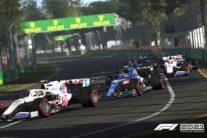 F1 2021のプレイ動画の写真