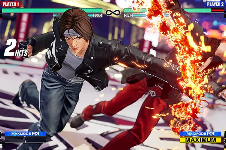 THE KING OF FIGHTERS XVのプレイ動画の写真