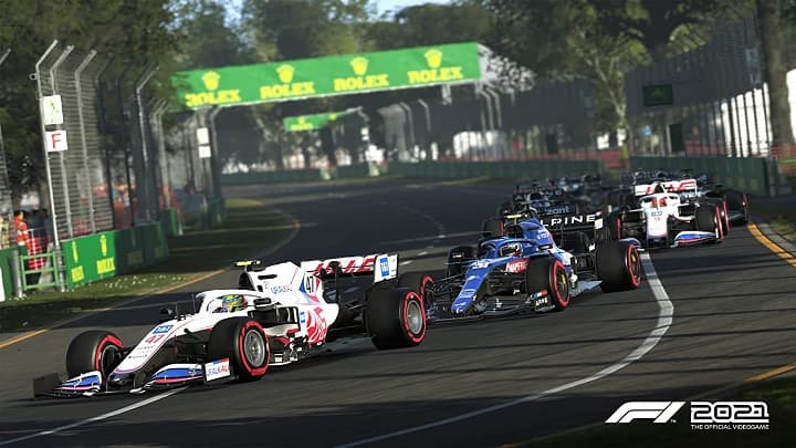 F1 2021のプレイ動画の写真