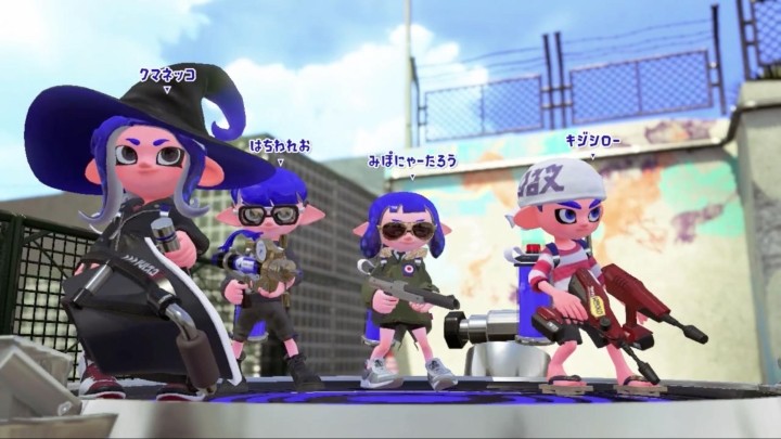 いつも4人でプレーしているネコヌリのメンバー