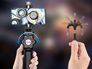 RALCAM　ファイバースコープ　F408A Amazon.co.jp: Ralcam ファイバースコープ デュアルカメラ 先端