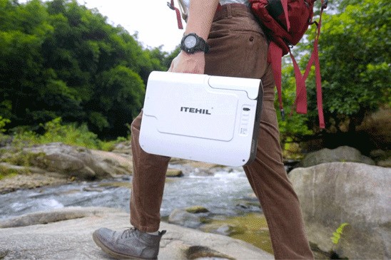ITEHIL ポータブル浄水器 アウトドア キャンプ 非常食 ITEHIL