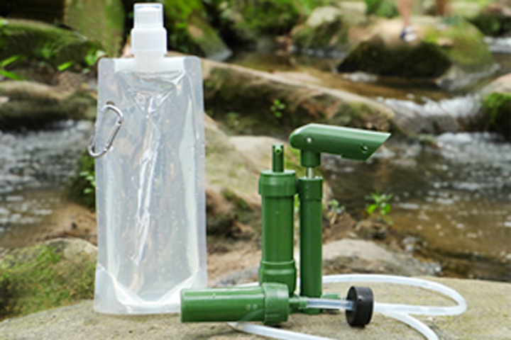 川や湖から飲み水を確保！浄水ミニポンプ「GreeShow GS-287