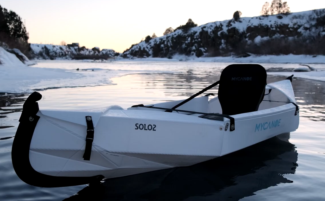 ●MYCANOE SOLO● ソロ スペシャルセット 折り畳みカヌー アウトドア マジか!? プラスチックでできた折りたたみ式カヌー「MyCanoe