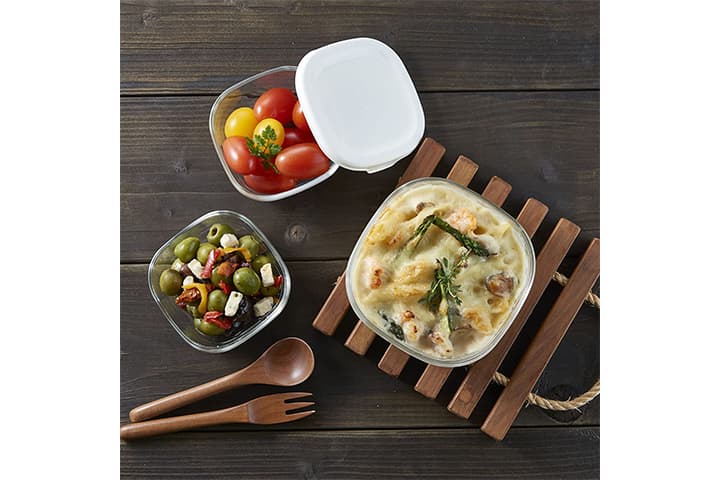 食品保存容器の使い勝手イメージ