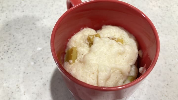 干し芋とホットケーキミックスを使った簡単蒸しパンの写真