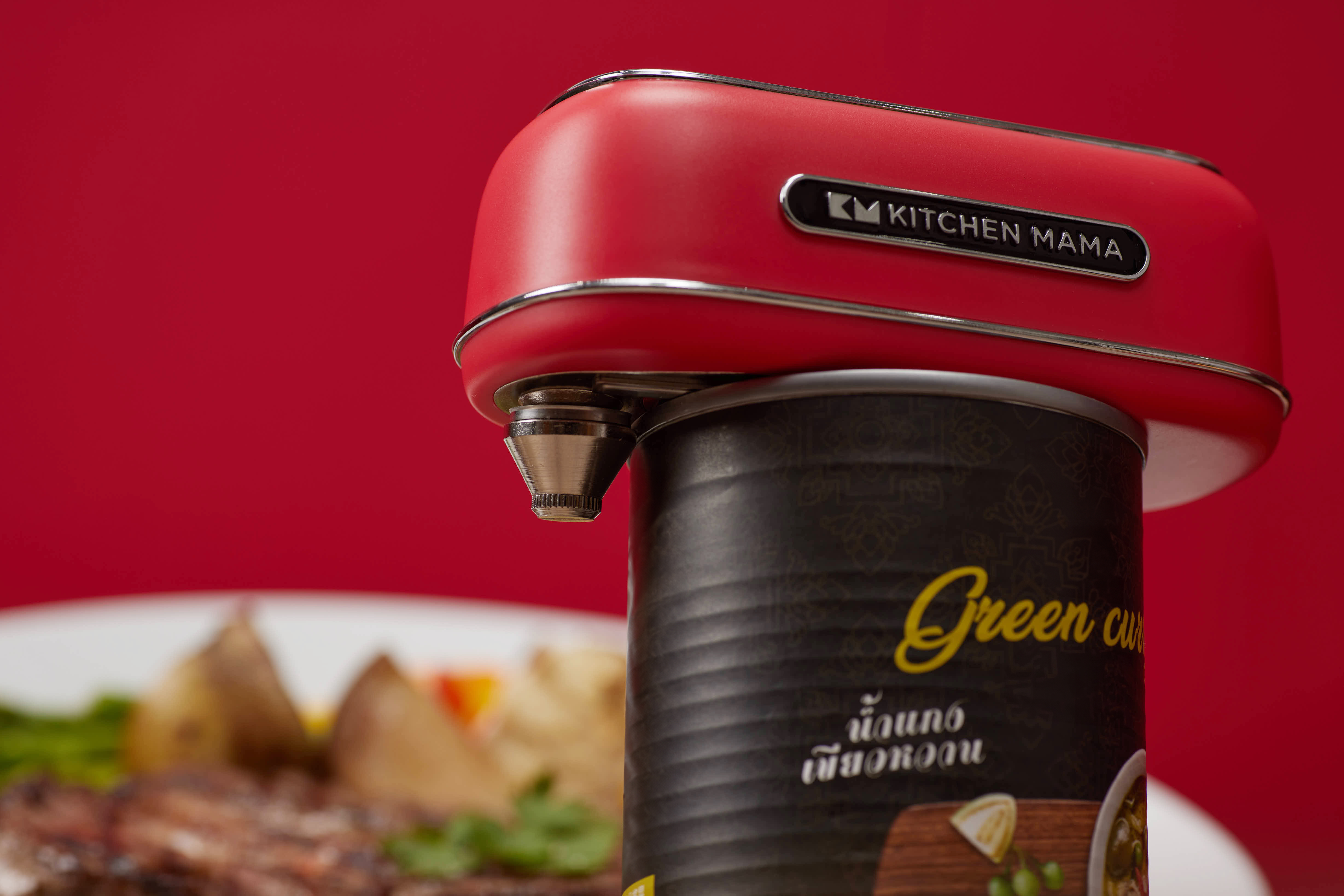 ワンボタンで缶が開けられる電動缶切り「Orbit One」 - bouncy