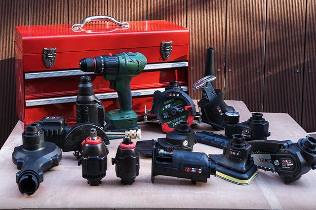 木工作業から高圧洗浄まで！1台17役のマルチ工具セット「Maker PRO