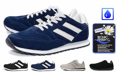 [ラドウェザー] スニーカー 防水 メンズ レディース ドイツのBIONIC FINISH加工 撥水 防汚 シューズ 滑り止め