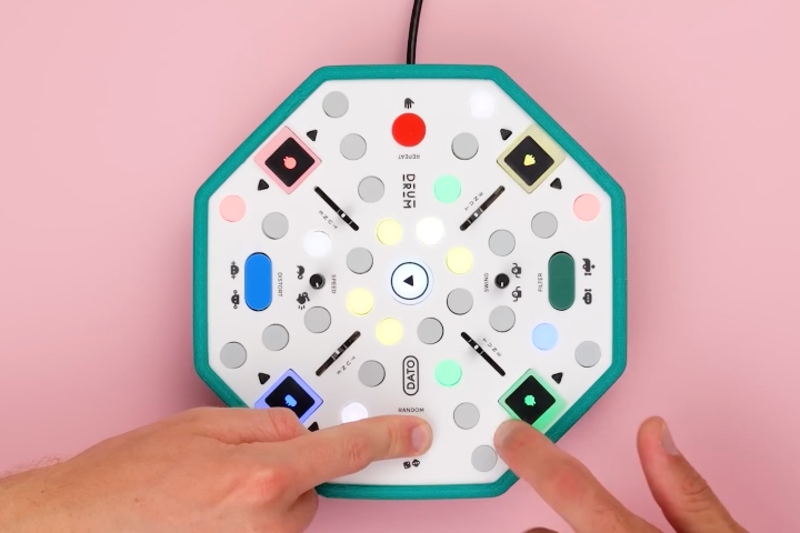 セッションが楽しくなる？ 八角形のドラムマシン「Dato DRUM