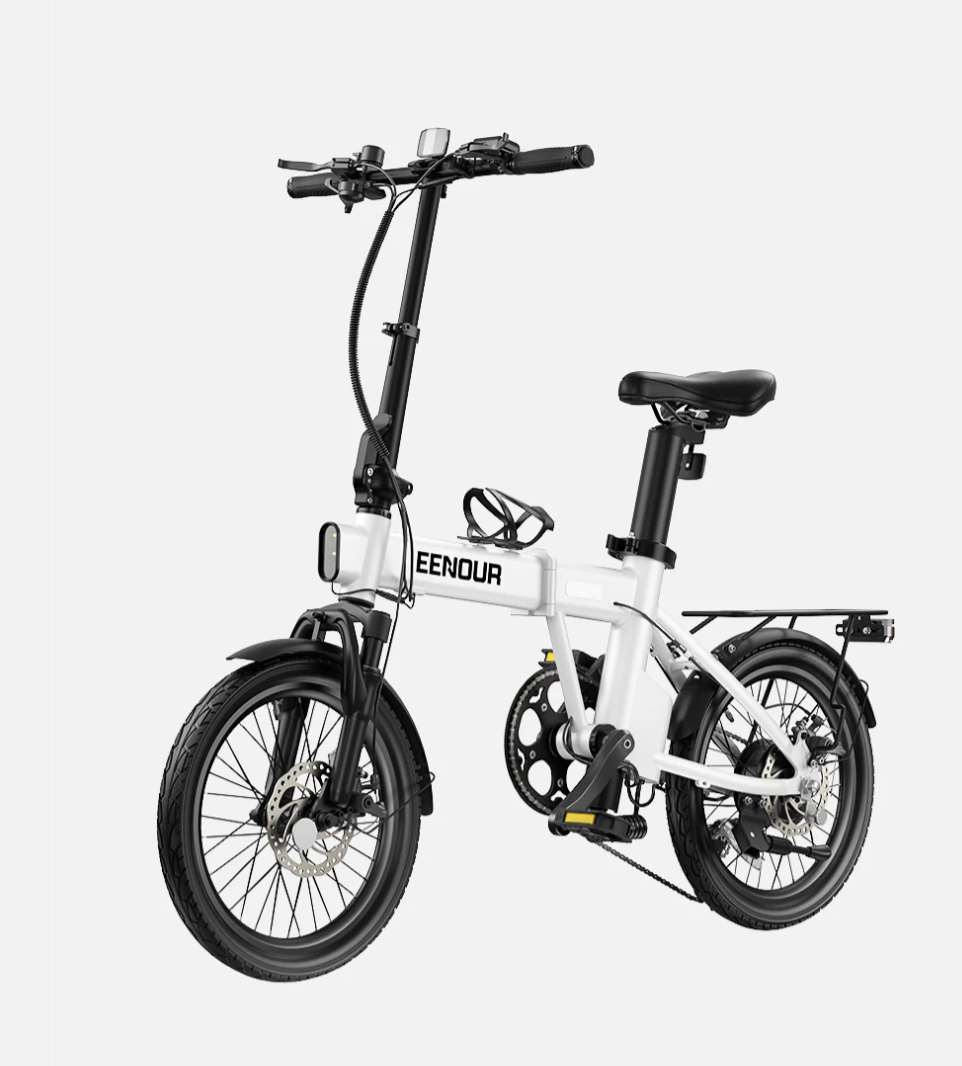 前輪サス付きで折りたためる！ 16インチ電動アシスト自転車「C1