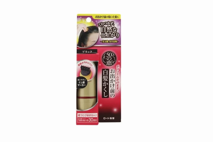 ロート製薬 50の恵エイジングケア お出かけ前の白髪かくし