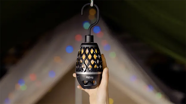 灯りと音楽で癒される？ キャンプにぴったりのLEDランタン