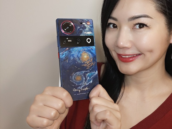 ゴッホの名画をまとったハイエンドスマホ「nubia Z70 Ultra