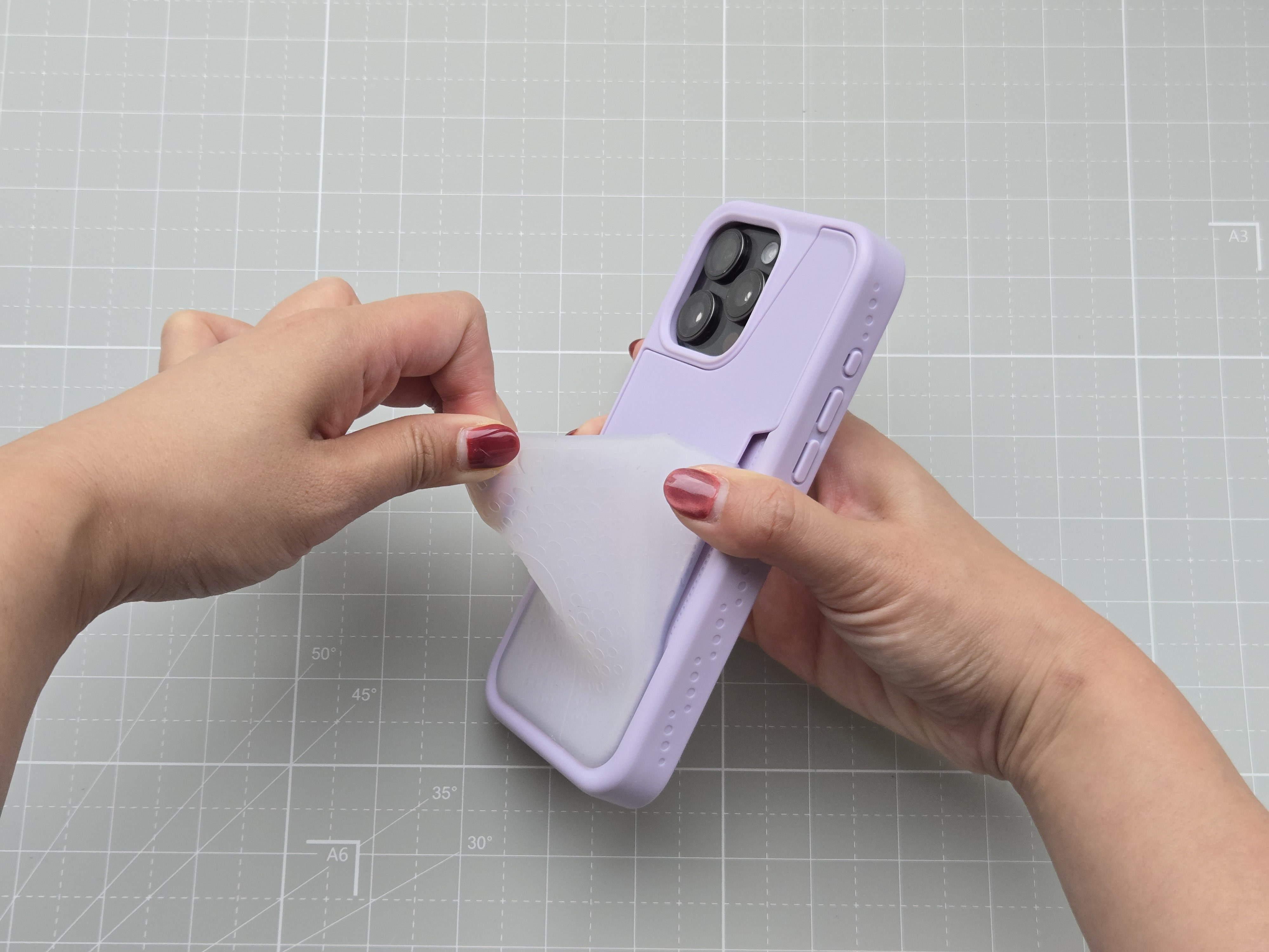 NINJA LABS FLEX POUCH ラベンダー Ninja Labs - Flex Pouch Phone Case