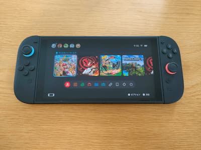 Switch 2のメニュー画面