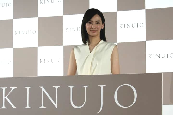 ブランドアンバサダーに就任した北川景子さん