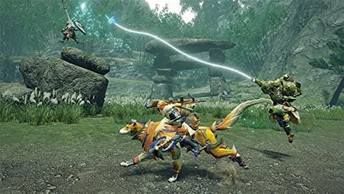 モンスターハンター ライズのプレイ画面の写真