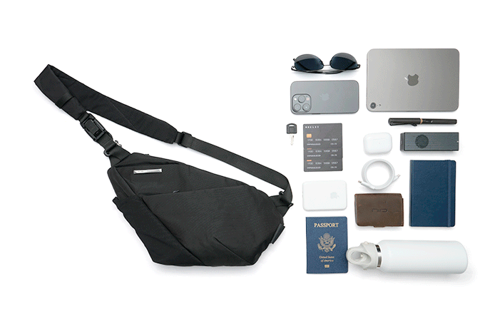 バッグ FINO V Sling Bag FINO V Ultra-slim Tech Sling – NIID