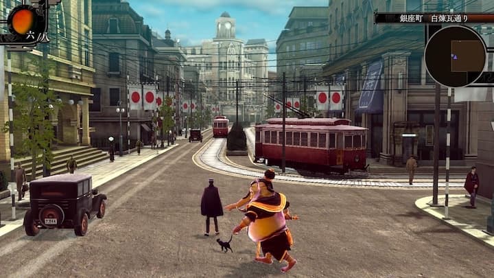 RAIDOU REMASTERED：超力兵団奇譚のプレイ画面