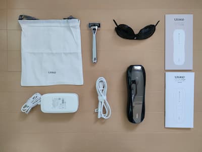 Ulike X+ IPL光美容器を開封した状態