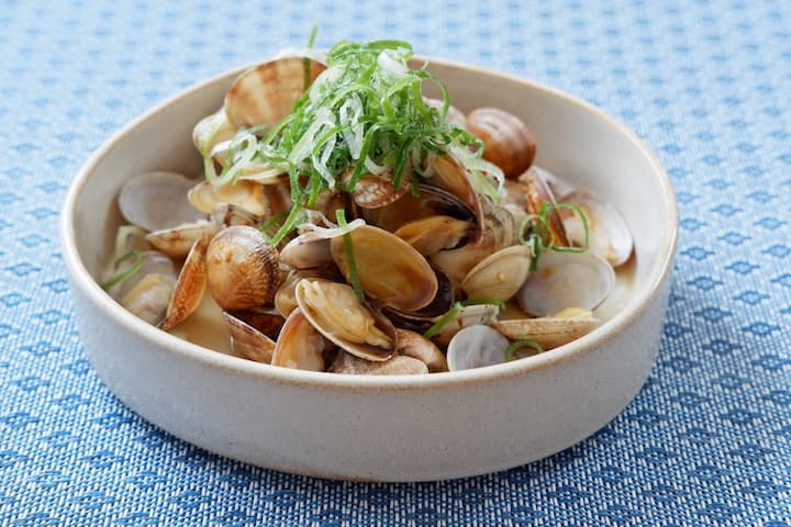 あさりの酒蒸し