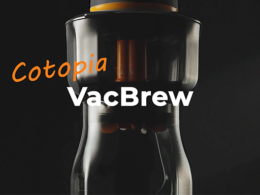 忙しい朝に5分でできる水出しコーヒーマシン「Cotopia VacBrew