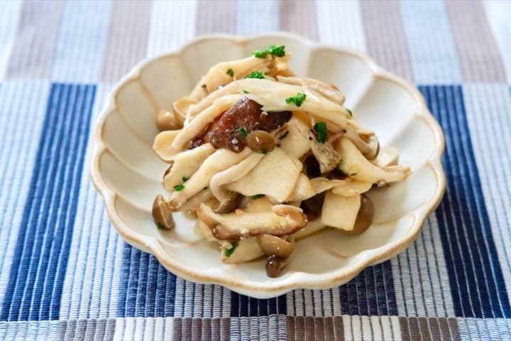 キノコの味噌ピクルス