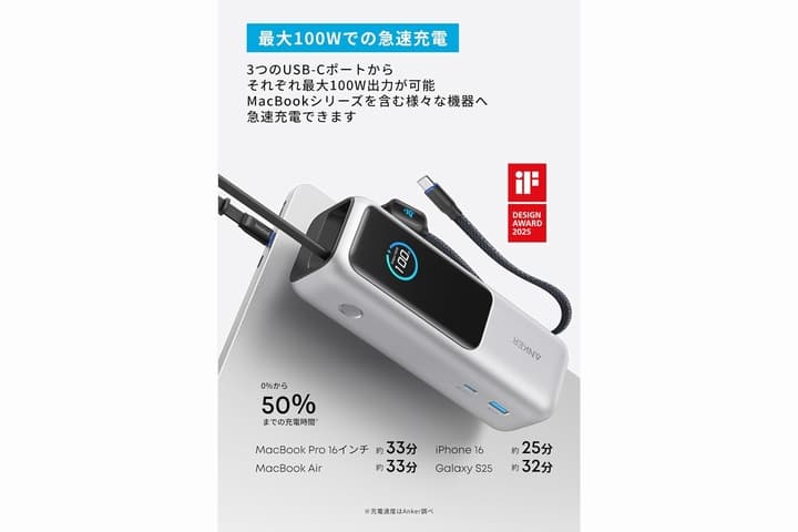 急速充電のイメージ