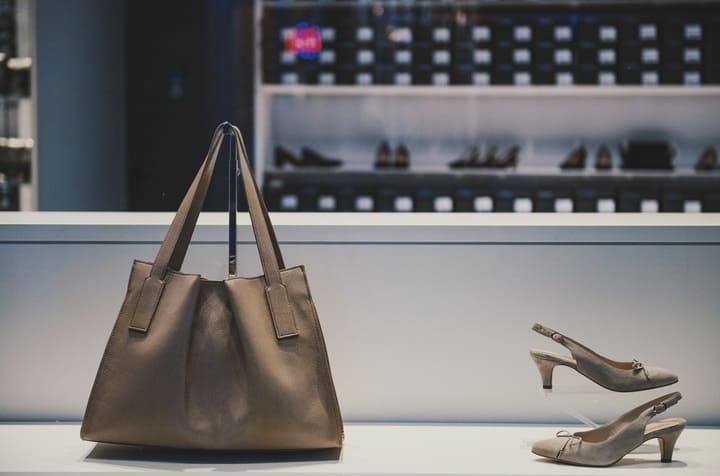 高級店のトートバッグ