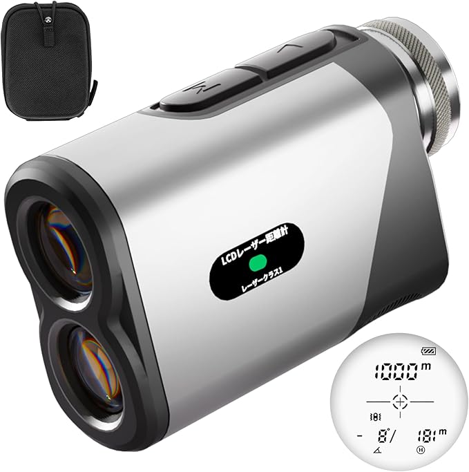 GenePro G1 ゴルフ用距離計 日本3,566以上のゴルフコースを徹底把握！最新スペックが