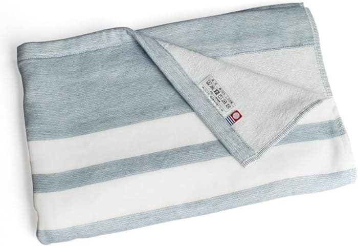 f/l やさしい暮らし【今治 お昼寝ケット】 パイル＆ガーゼ おくるみ ひざ掛け