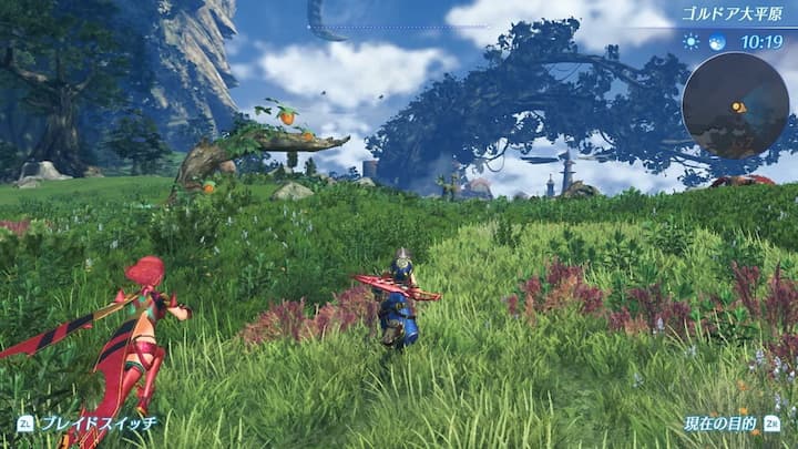 Xenoblade2 プレイ画像