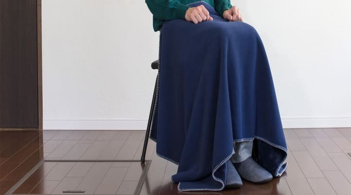 [タバラット] ブランケット ひざ掛けフリース フランネルボア