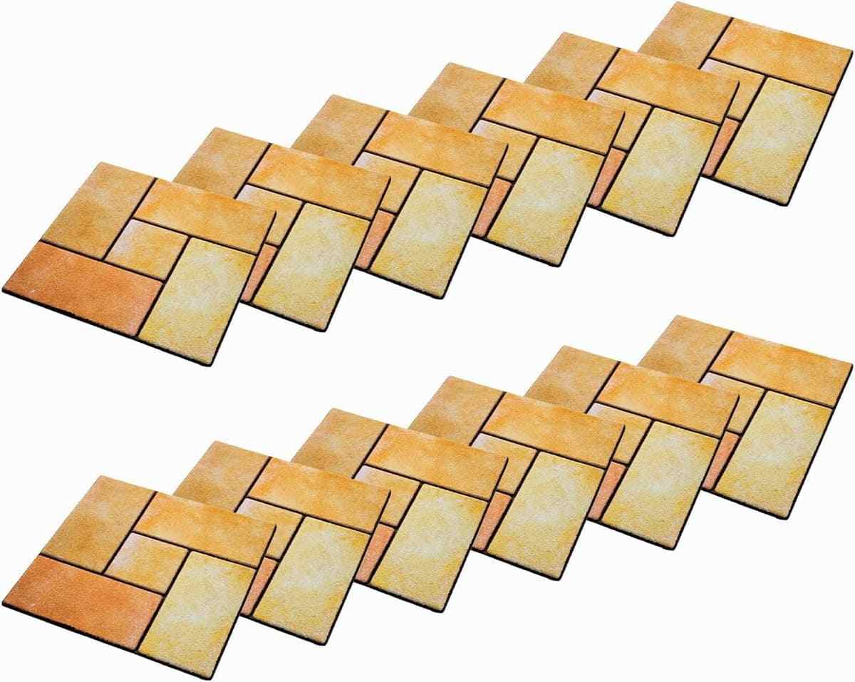 雑草が生えにくいテラコッタ調マット