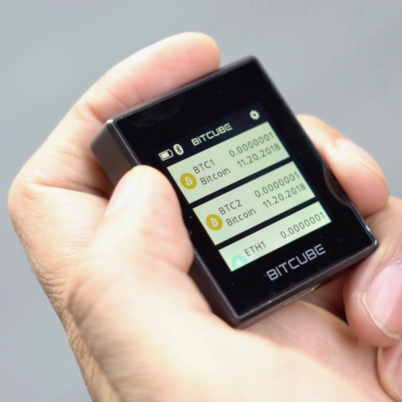 仮想通貨を安心＆簡単管理！ハードウェアウォレット「BitCube Wallet」