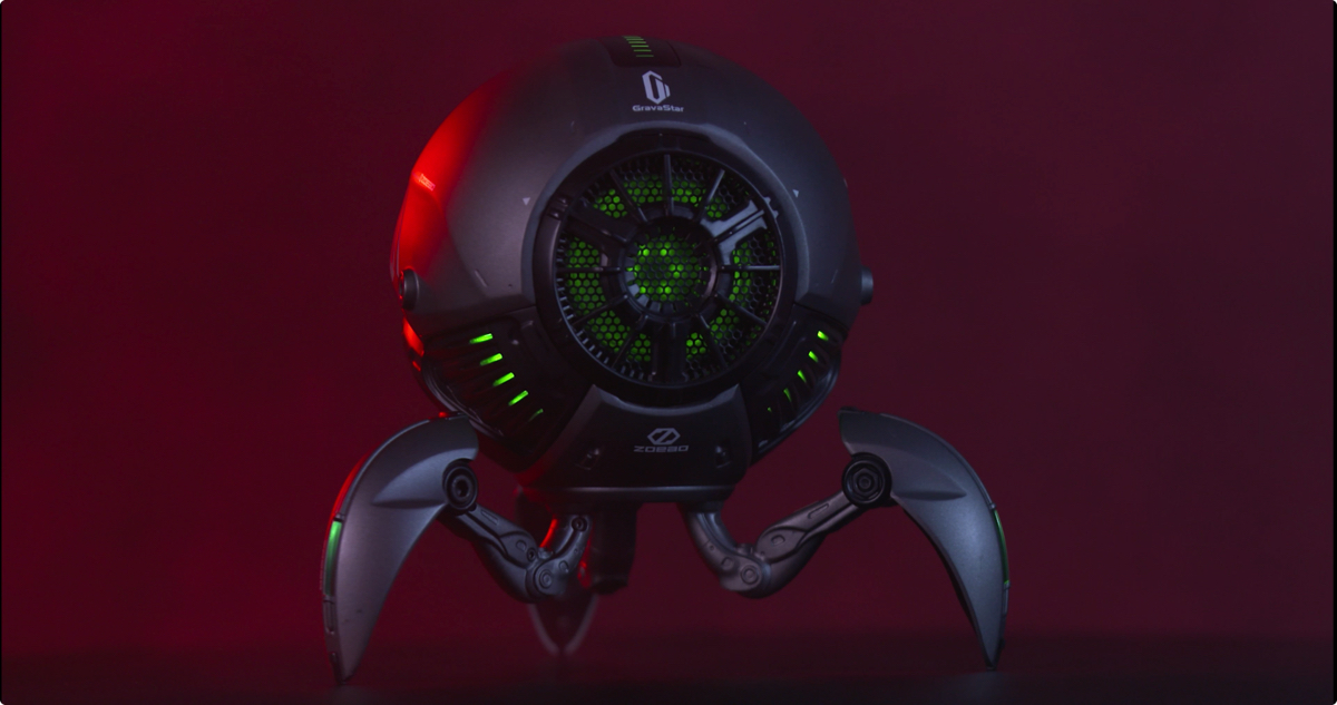 まるでタチコマみたい？ 男心くすぐる近未来デザインのBluetooth