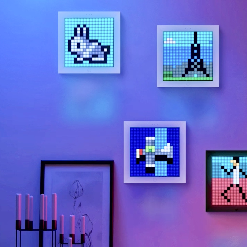 自作ピクセルアートをインテリアに。 スマホで作れるピクセルアート