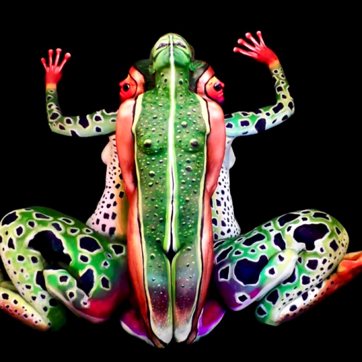 ボディ ペイント 動物