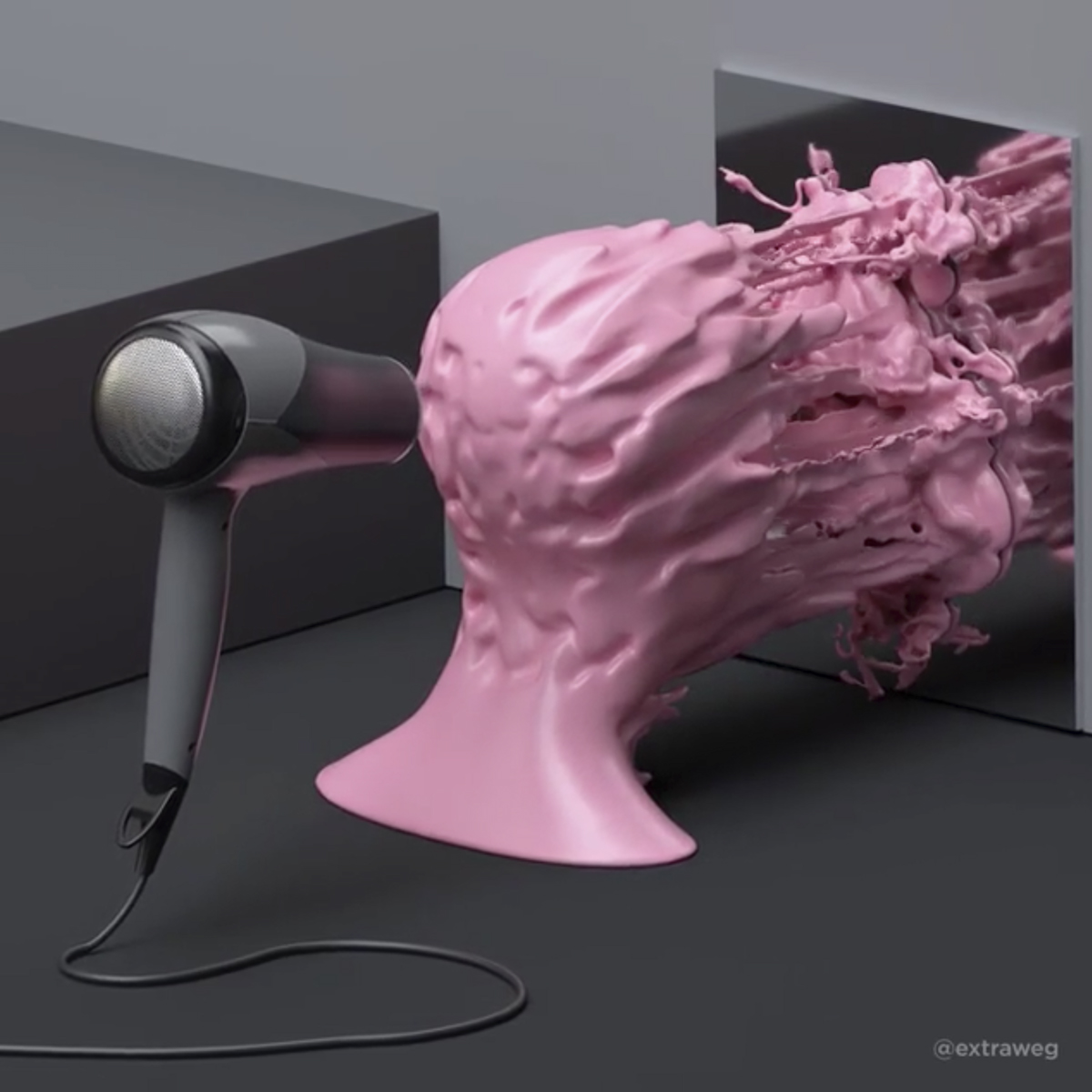 常識にとらわれない不思議な3Dアニメーションに思わず目が奪われる？