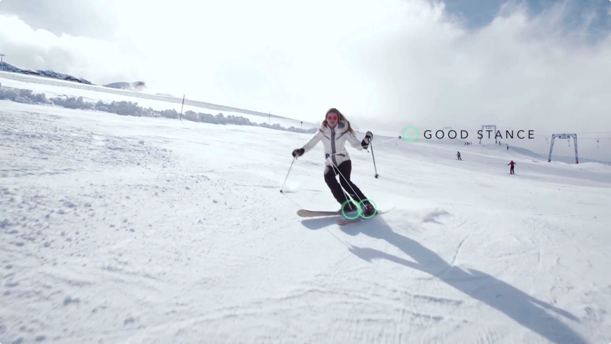 eRou3259ジャンク扱いCarvデジタルスキーコーチデバイスsizeD Carv Digital Ski Coach：スキー滑走中に声でコーチしてくれる驚きの