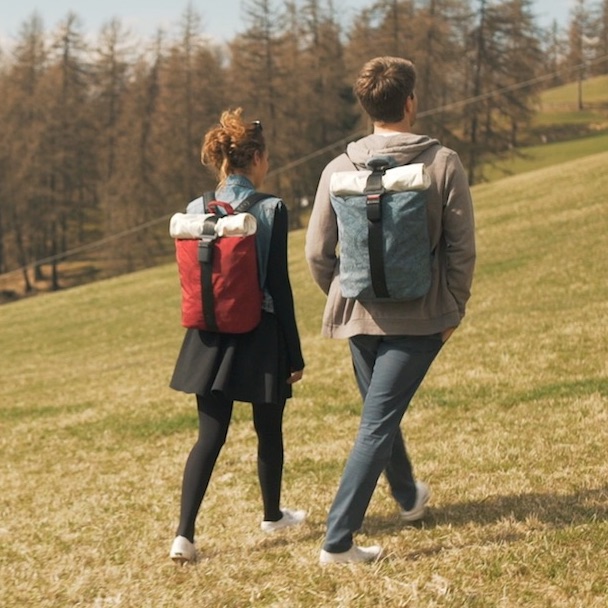 エアバックやシートベルトがオシャレなバックパックに「Airpaq」