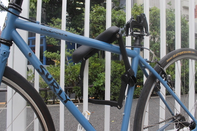 サドルが自転車ロックに変形！？超強力なセキュリティの　『SEATYLOCK（シーティーロック）』