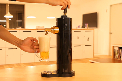 超音波が生むクリーミーな泡　ビアサーバー驚きの進化