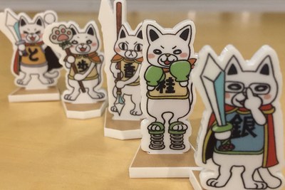 漫画『3月のライオン』の将棋ニャーさんがリアル駒に！