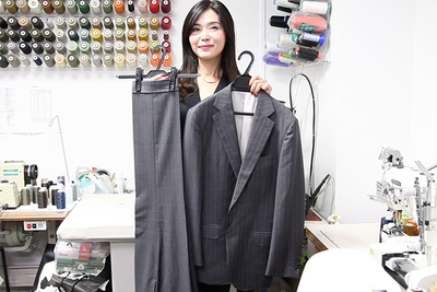 スーツの型崩れをアイロンで復活！月１回のスーツ「完璧メンテ」