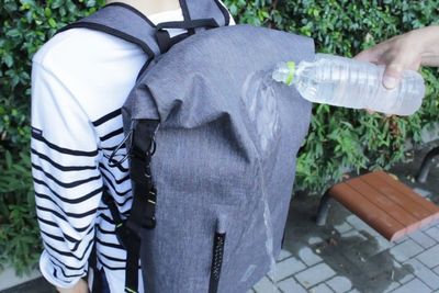 完全防水、防犯機能付きバックパック『Code10（コード10）』